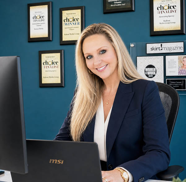 Kalson Media founder Laura Carson, web design and SEO agency serving Charleston SC and Huntsville AL